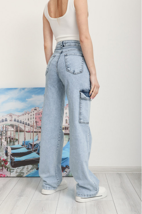 1400-7 WIDE-LEG  SV STORE НОРМА (РОЗМІРИ:25,26,27,28,29,30) 6 од.