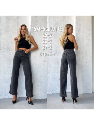 1574-5 ДЖИНС SV STORE CULOTTE (РАЗМЕРЫ: 25.25.26.26.27.27) 6 од